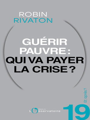 cover image of Et après ? #19 Guérir pauvre